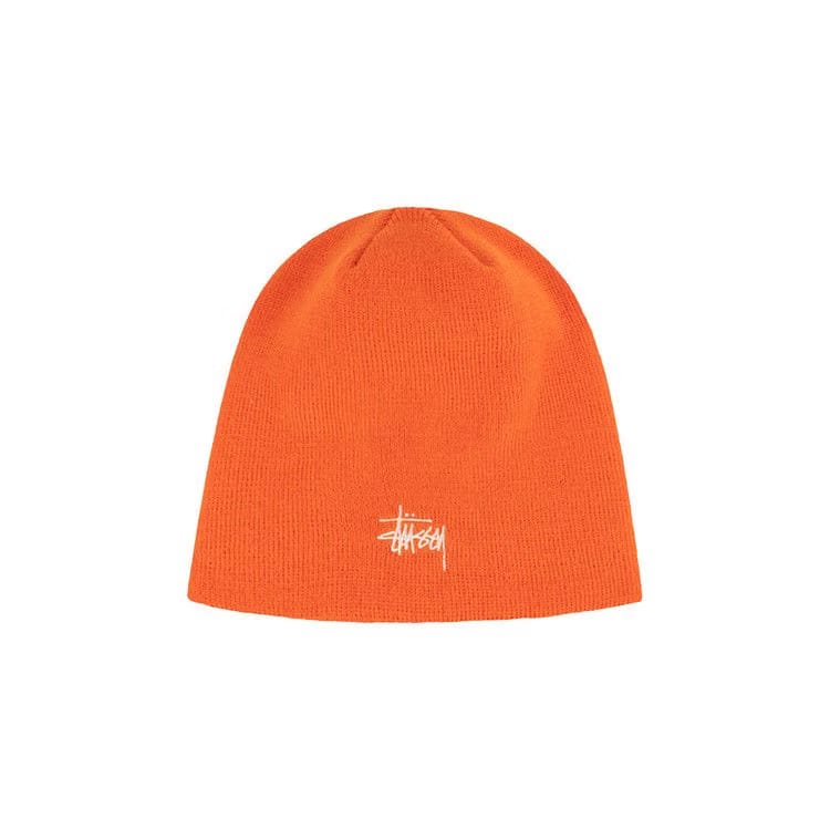 Stussy Basic Skullcap Beanie Orange