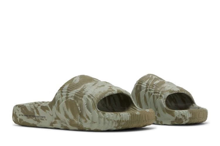 Adidas Adilette 22 Olive Strata Camo