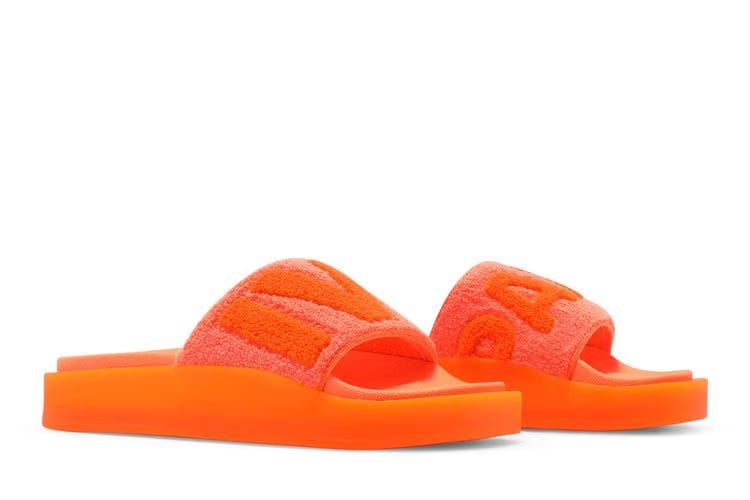 Ivy Park x adidas Slides Screaming Orange