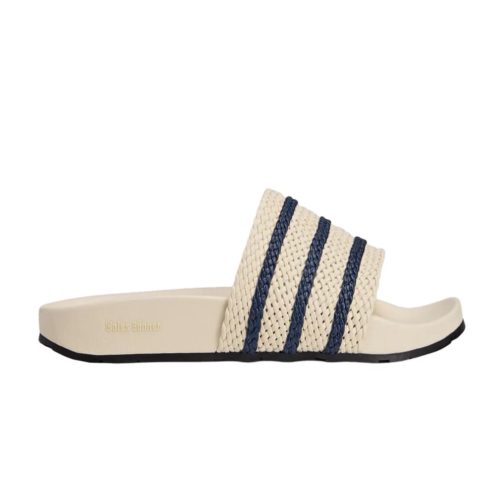 Wales Bonner x adidas Adilette Slides Wonder White Night Indigo