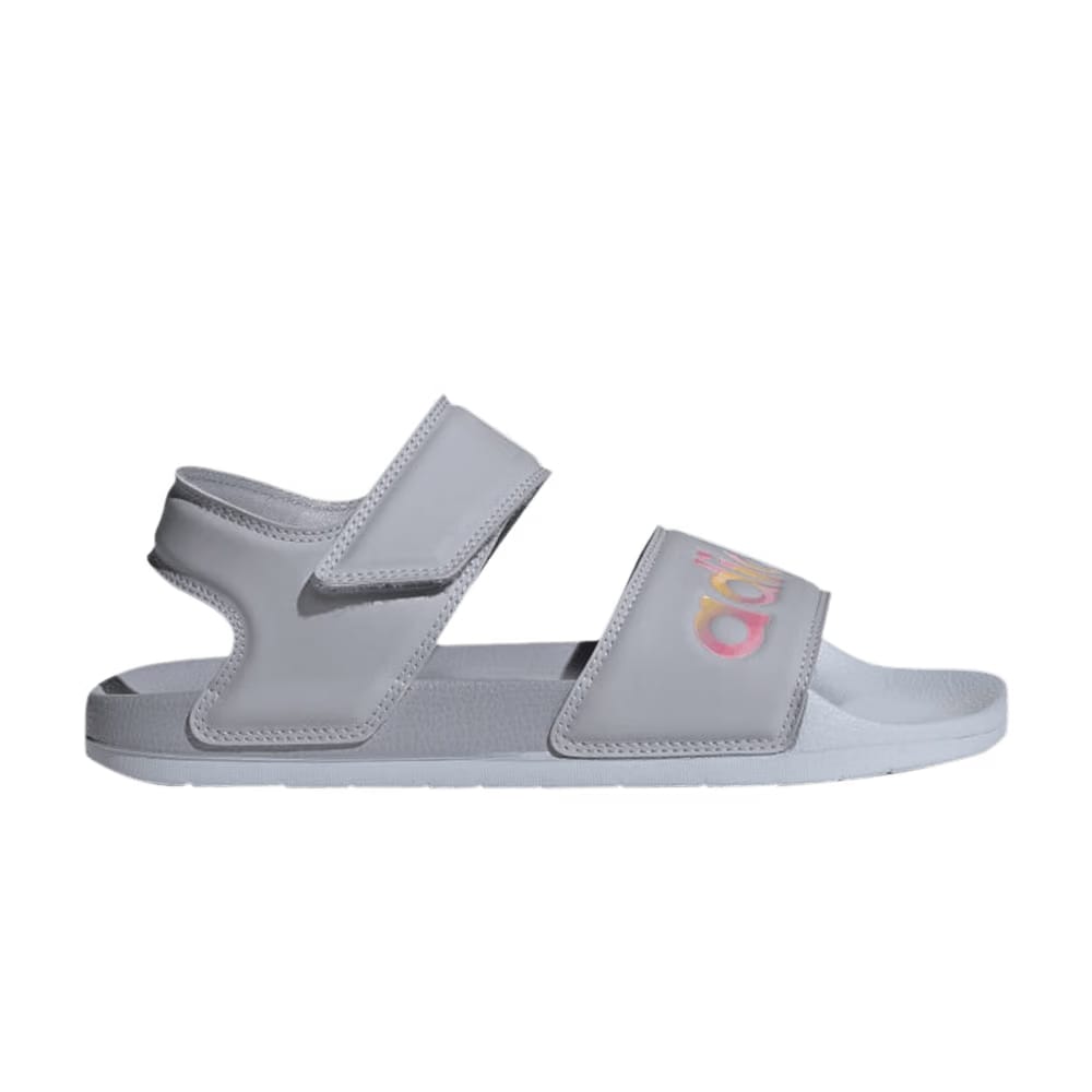 Adidas Adilette Sandal Halo Silver Iridescent