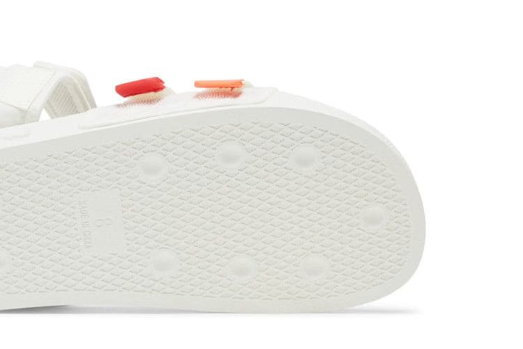 Adidas Adilette Sandal 4.0 White Scarlet True Orange