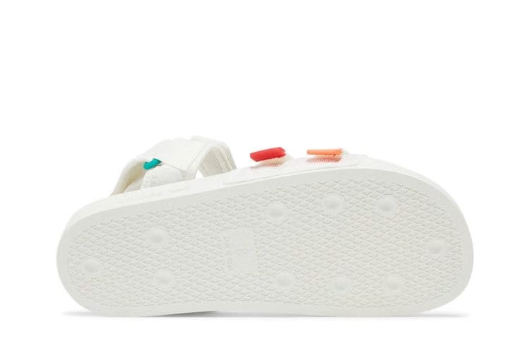Adidas Adilette Sandal 4.0 White Scarlet True Orange