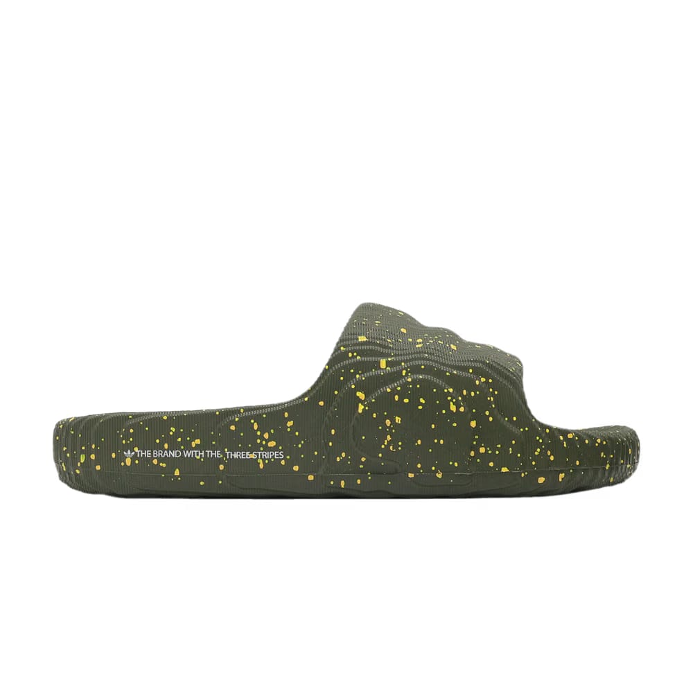 Adidas Adilette 22 Slide Olive Strata Spark Speckled