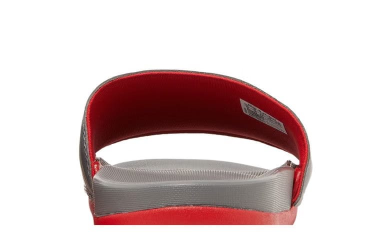 Adidas Adilette Comfort Slide Vivid Red Grey