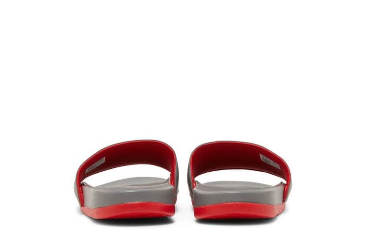Adidas Adilette Comfort Slide Vivid Red Grey