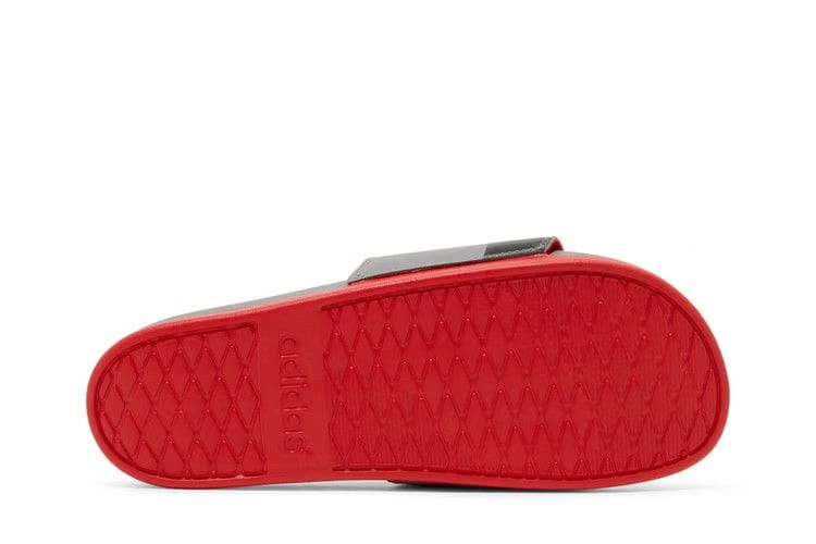 Adidas Adilette Comfort Slide Vivid Red Grey
