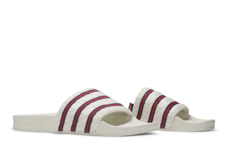 Extra Butter x adidas Consortium Adilette Off White