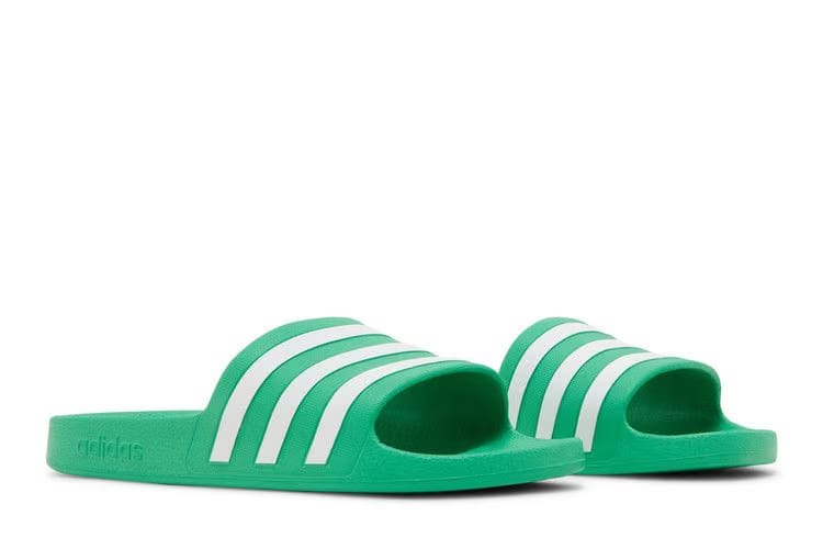 Adidas Adilette Aqua Slides Vivid Green