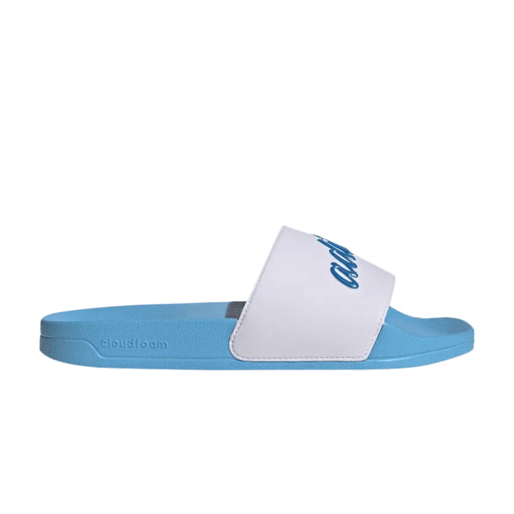 Adidas Wmns Adilette Slide 'White Blue Rush'