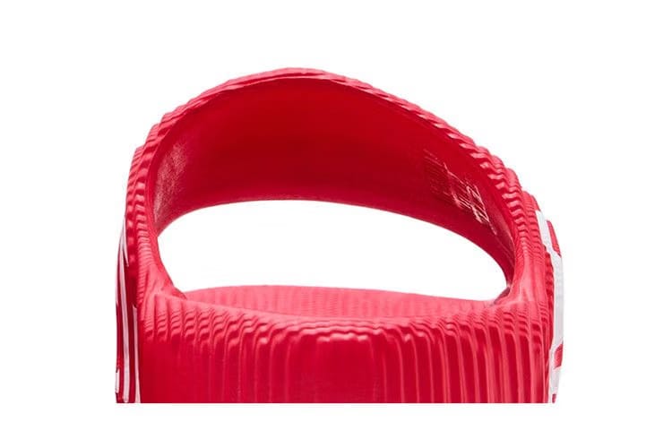 Adidas Adilette 22 Slides Scarlet White