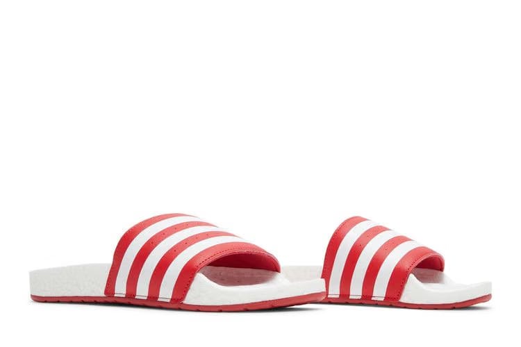 Adidas Adilette Boost Slides Scarlet