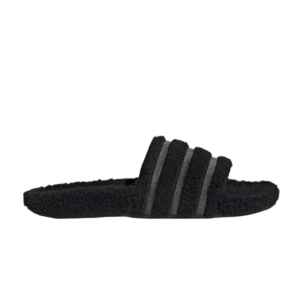Adidas Adilette Cozy Slide Black Grey