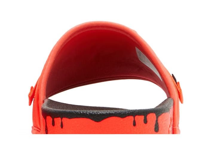 Adidas Wmns Pouchylette Slides 'Paint Drip - Solar Red'