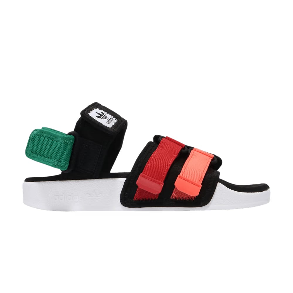 Adidas Adilette Sandal 4.0 Black Scarlet True Orange