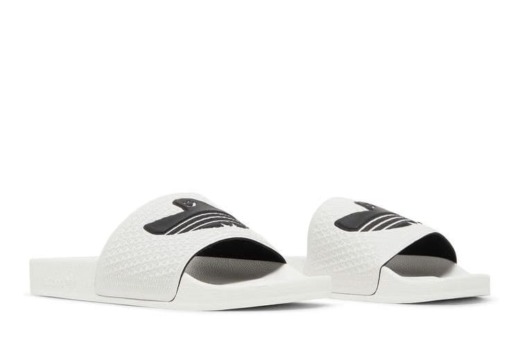 Mark Gonzales x adidas Shmoofoil Slide White Black