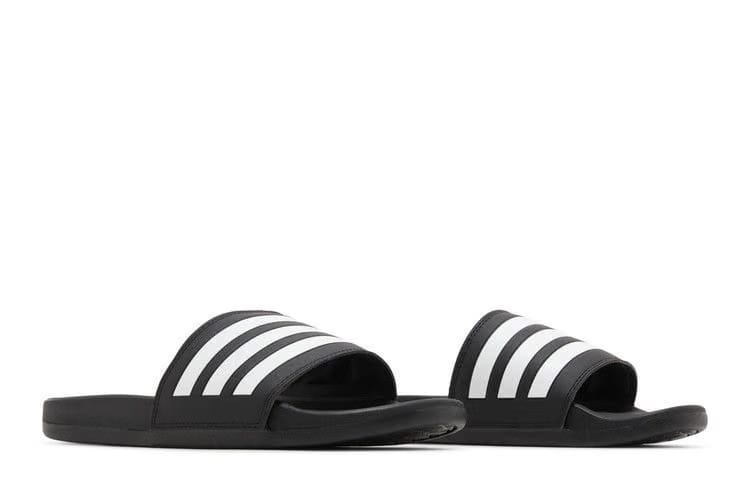 Adidas Adilette Comfort Slide Black White