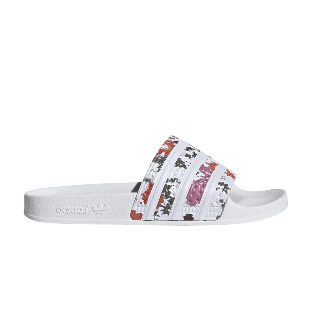 Adidas Wmns Adilette Slide 'White Floral'