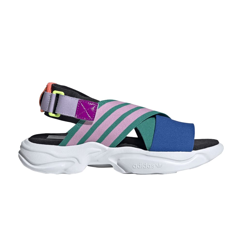Adidas Wmns Magmur Sandal 'Glory Green Pink Blue'