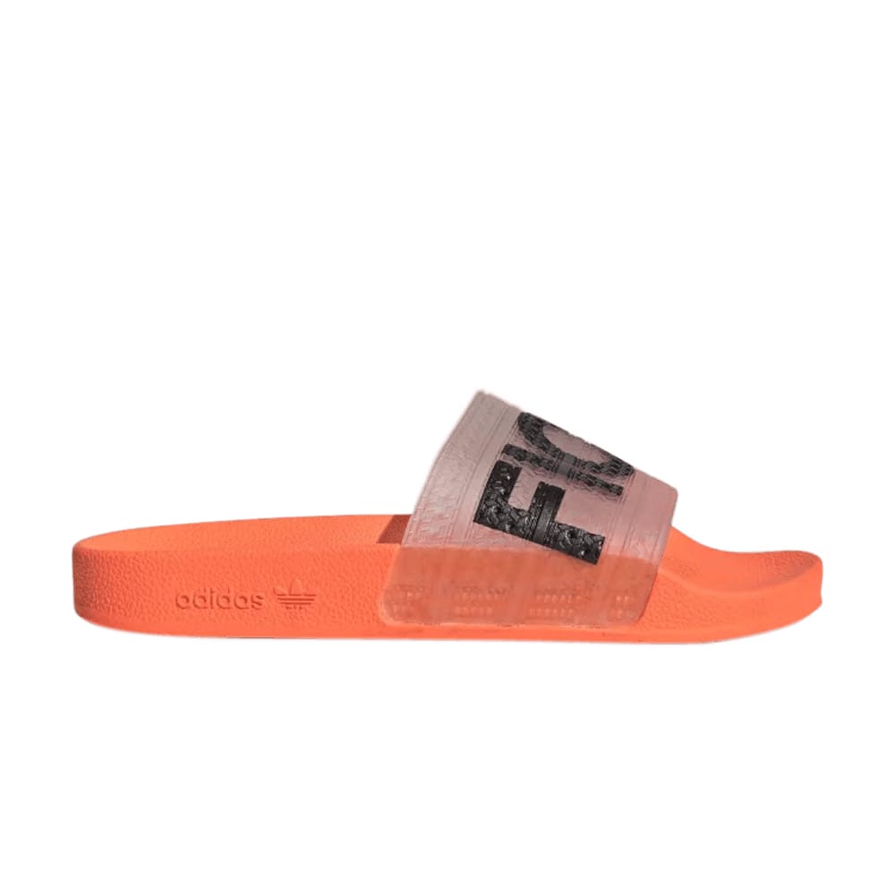 Fiorucci x adidas Adilette Slide Solar Orange