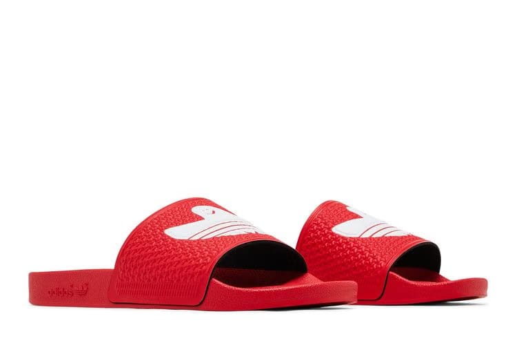Adidas Shmoofoil Slide Scarlet