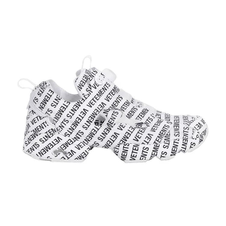 Vetements x InstaPump Fury Monogram - White