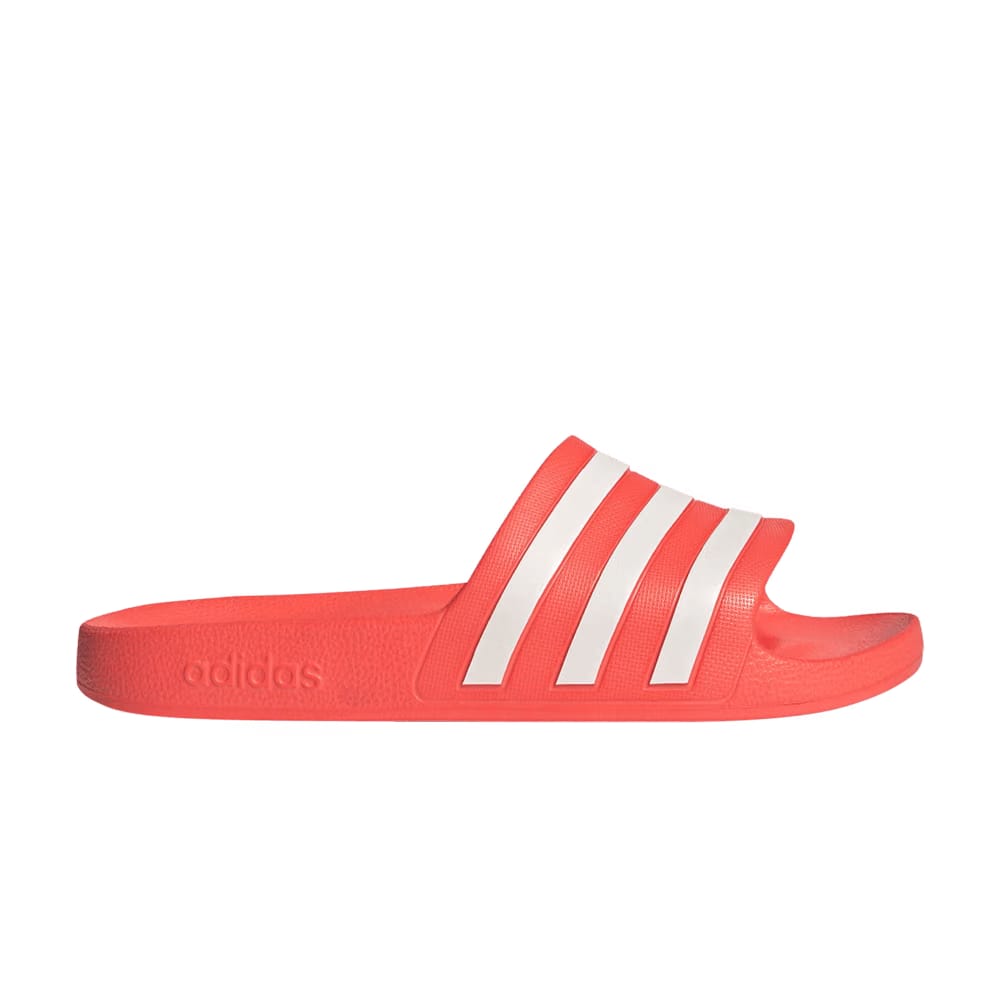 Adidas Adilette Aqua Slide Solar Red White