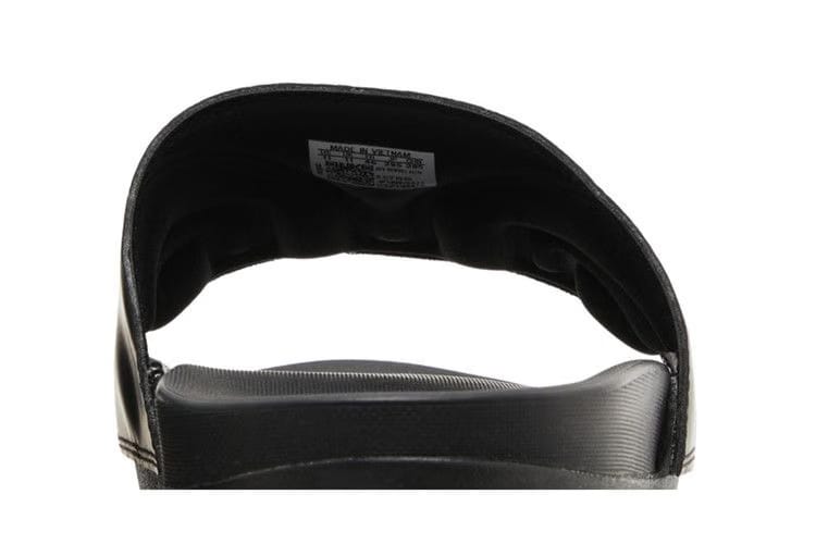 Adidas Adilette Comfort Slide Black Gold Metallic