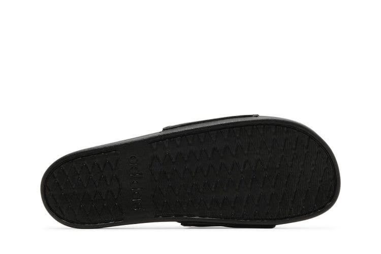 Adidas Adilette Comfort Slide Black Gold Metallic