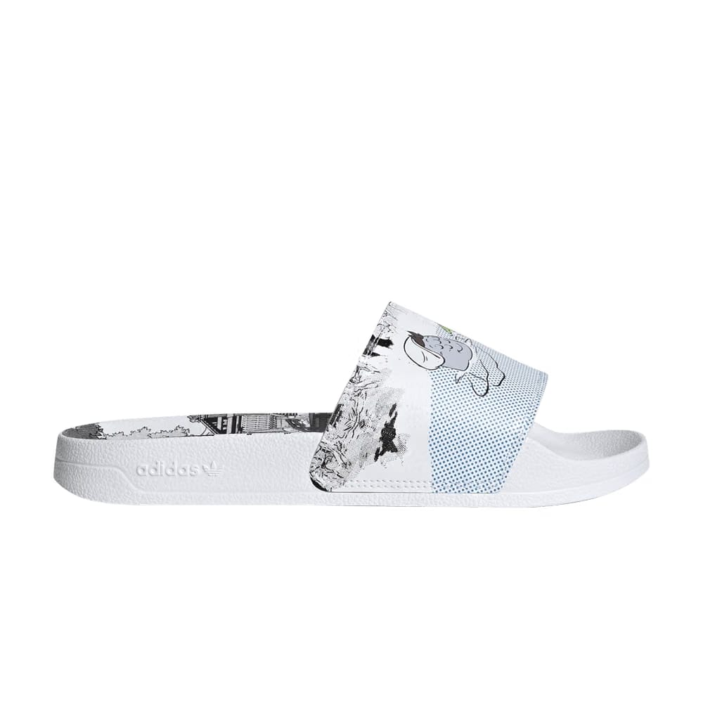 Monsters Inc. x adidas Adilette Lite Mike & Sulley