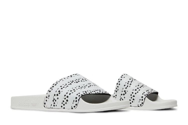 Adidas Wmns Adilette Slide 'Polka - White'