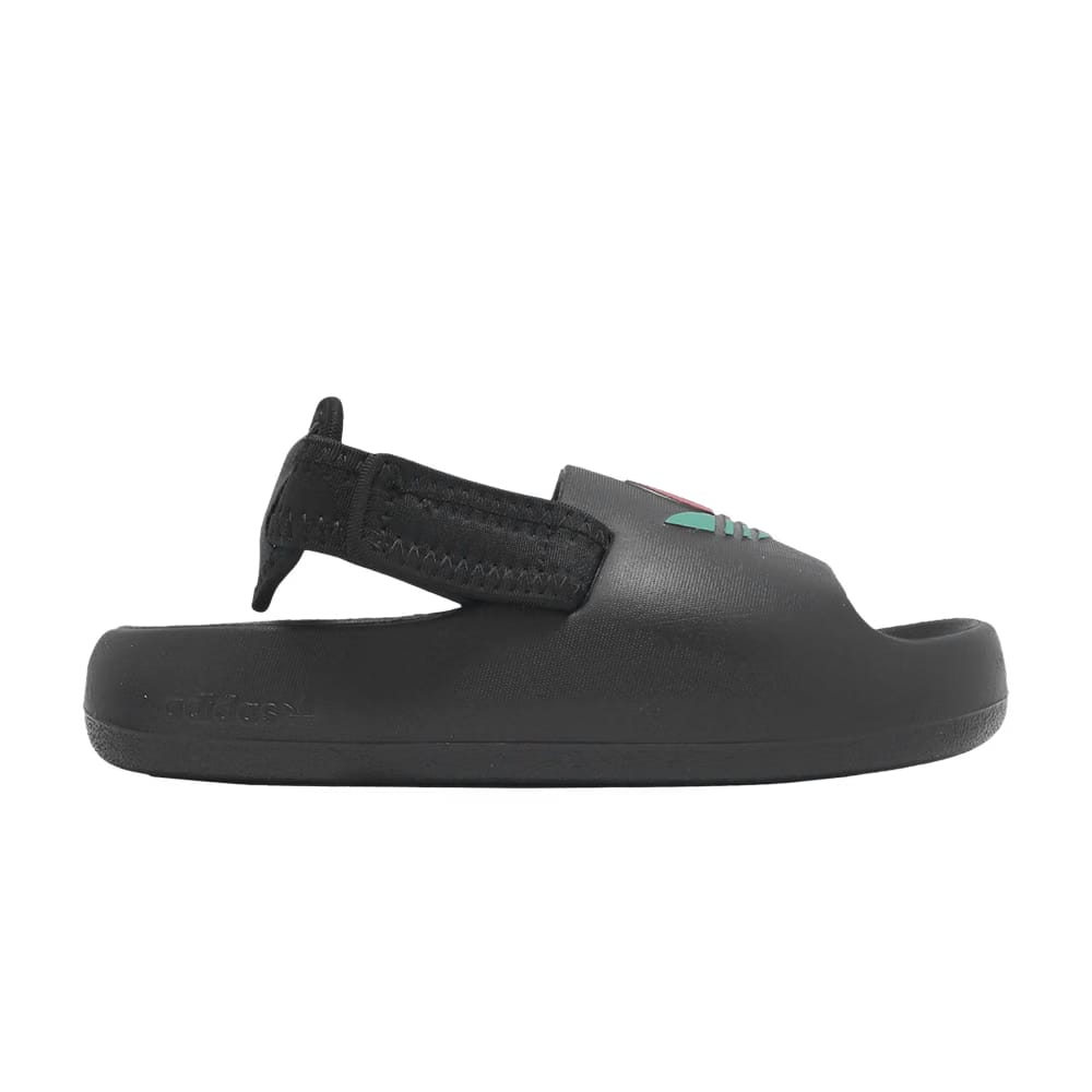 Adidas adiFOM Adilette Slide C Black Scarlet Green