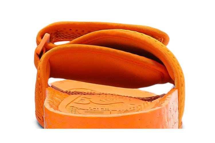 Pharrell x adidas Boost Slides Bright Orange