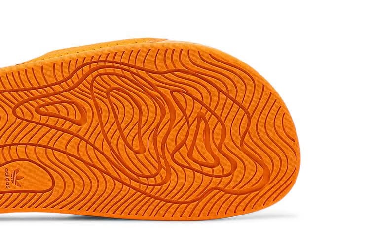 Pharrell x adidas Boost Slides Bright Orange