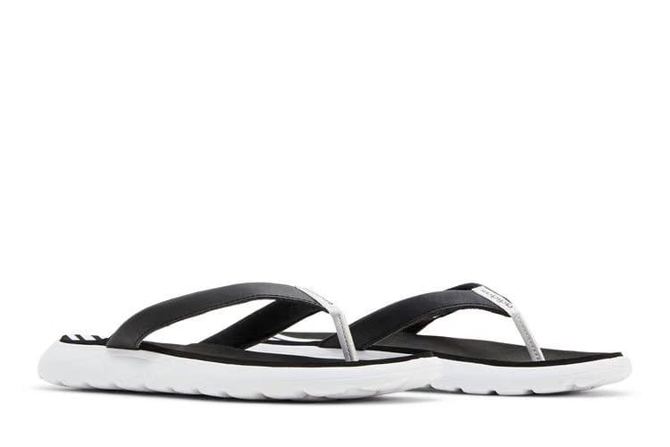 Adidas Wmns Comfort Flip Flop 'White Black'