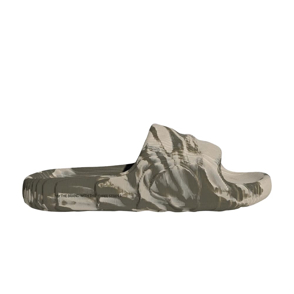 Adidas Adilette 22 Slide Wonder Beige Olive Strata