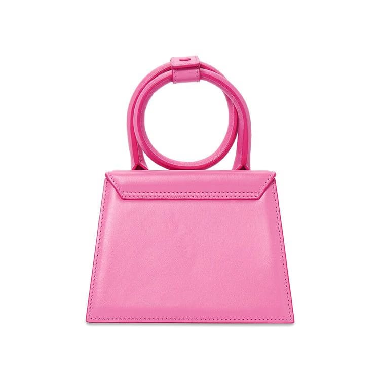 Jacquemus The Knot Chiquito Smooth Leather Structured Bag Pink