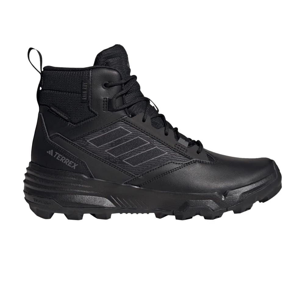 Adidas Terrex Unity Leather Mid Rain.RDY Black Grey 2023