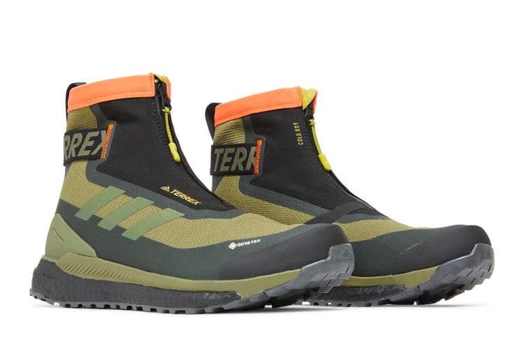 Adidas Terrex Free Hiker Cold.RDY Focus Olive Impact Orange