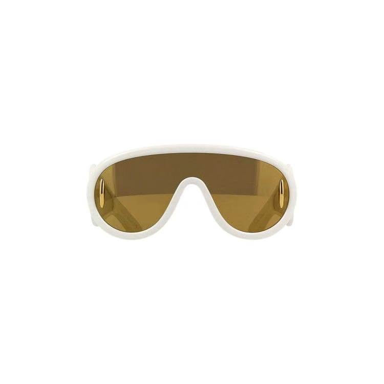 Loewe Paula's Ibiza Sunglasses Ivory/Brown Mirror