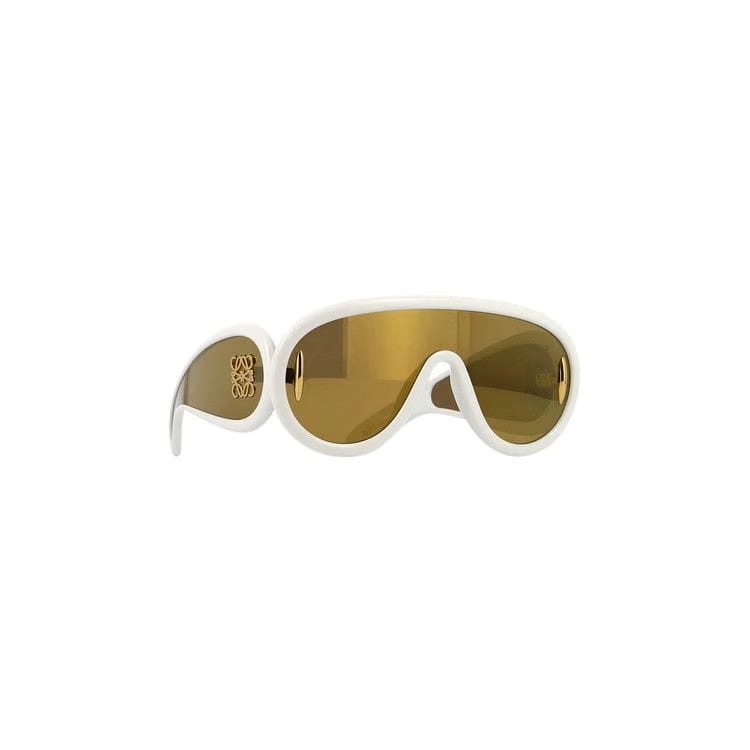 Loewe Paula's Ibiza Sunglasses Ivory/Brown Mirror