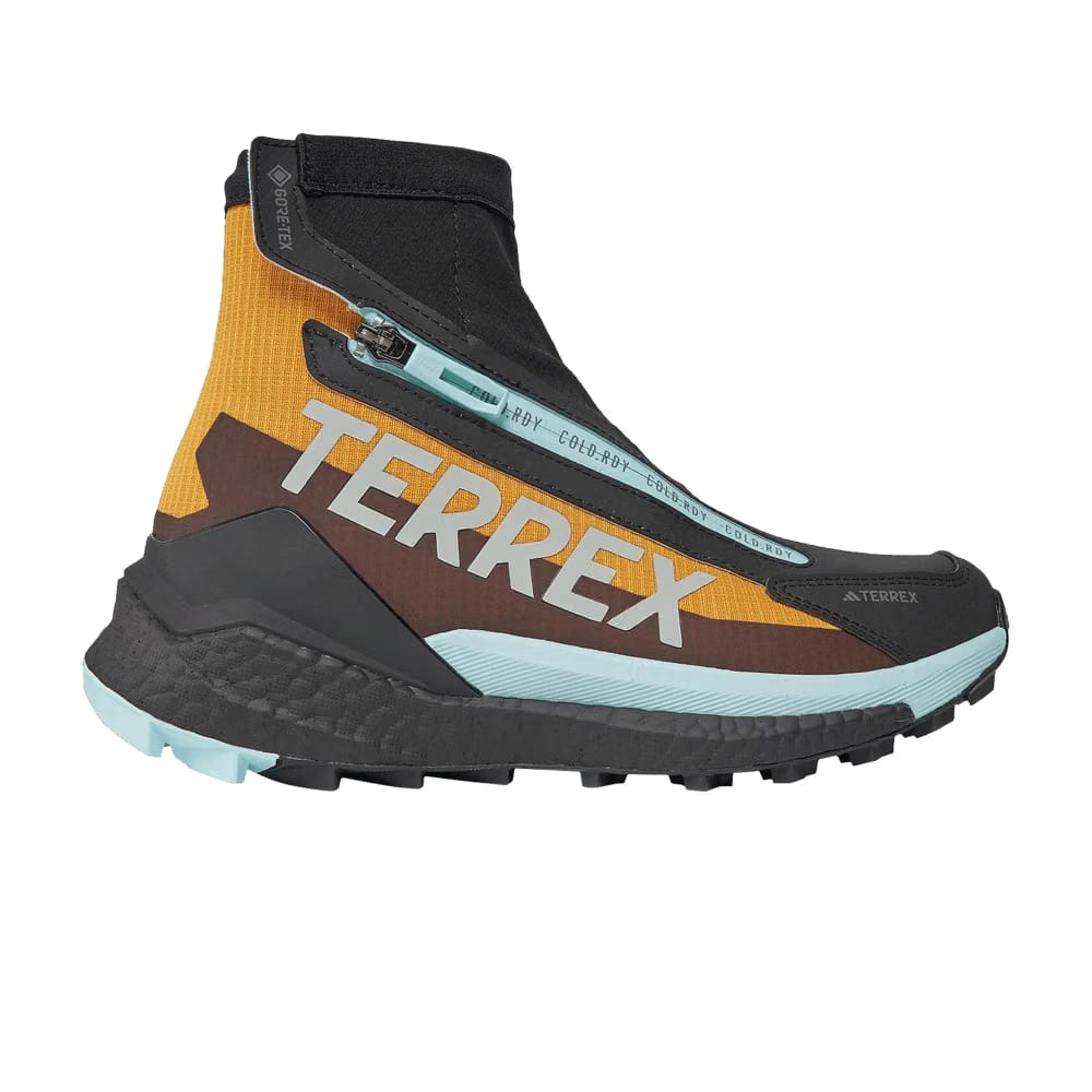 Adidas Terrex Free Hiker Black Preloved Yellow Aqua