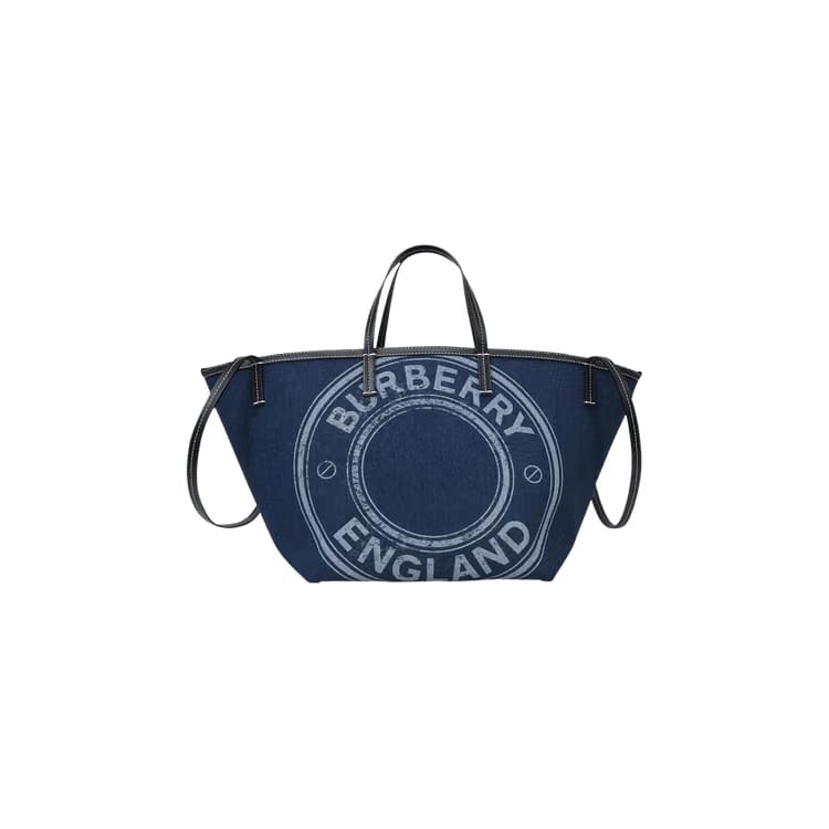Burberry Mini Beach Tote Bag Blue