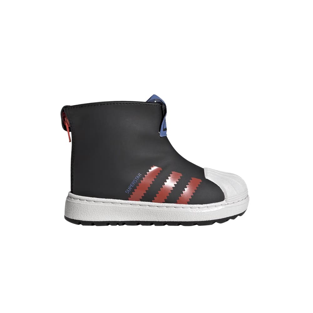 Adidas Superstar 360 Rain Boot Infant Black Bright Red