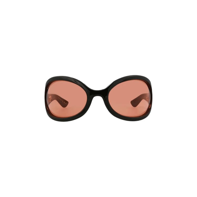 Gucci Wrap Around Sunglasses Black/Red