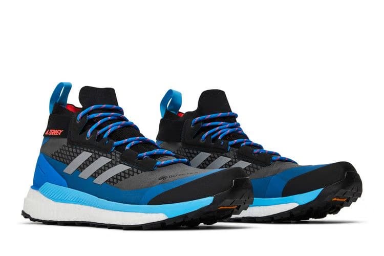 Adidas Terrex Free Hiker GTX Grey Blue Rush