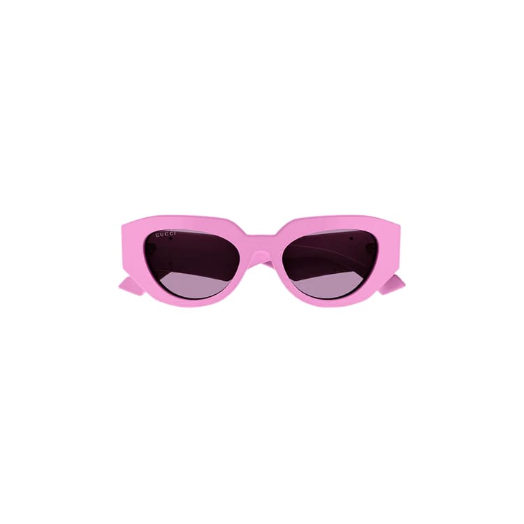 Gucci Sunglasses Shiny Solid Pink
