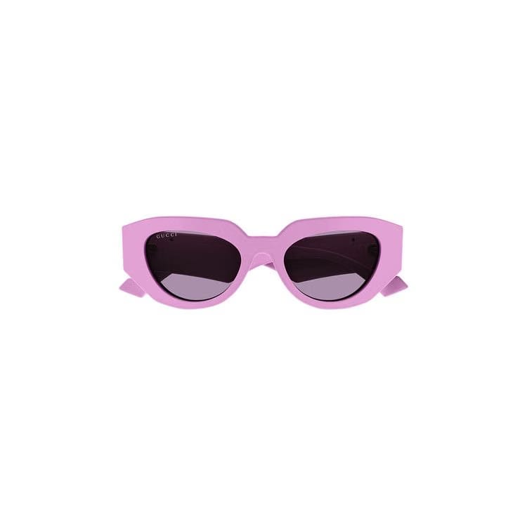 Gucci Sunglasses Shiny Solid Pink