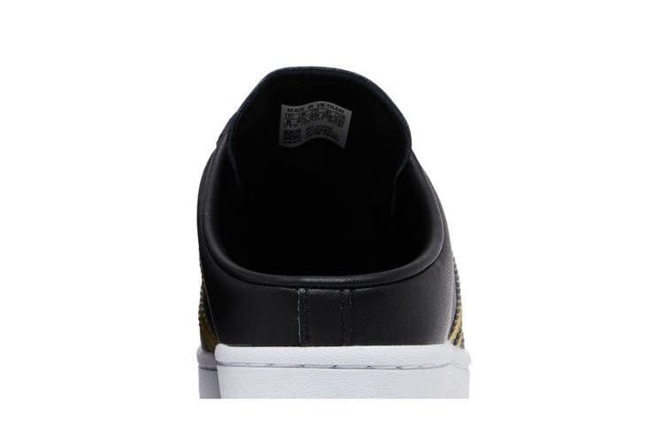 Adidas Wmns Superstar Mule 'Black Gold Metallic'