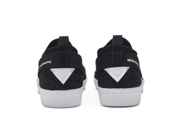 White Mountaineering x adidas Superstar Slip-On PK Black White